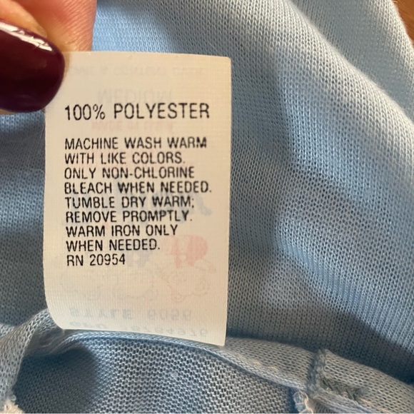 Vintage Triplets Baby 6 Months Girl Light Blue Romper Lace Collar Short Sleeve - Picture 10 of 11